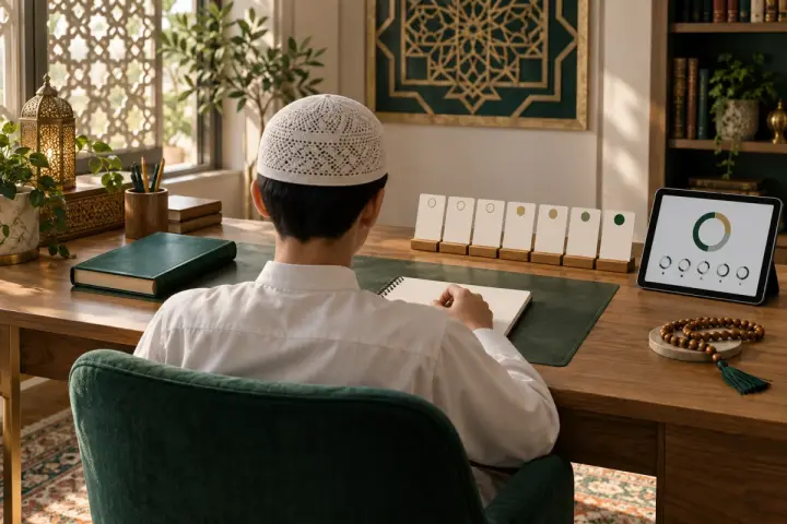 حفظ القرآن والمراجعة المنظمة